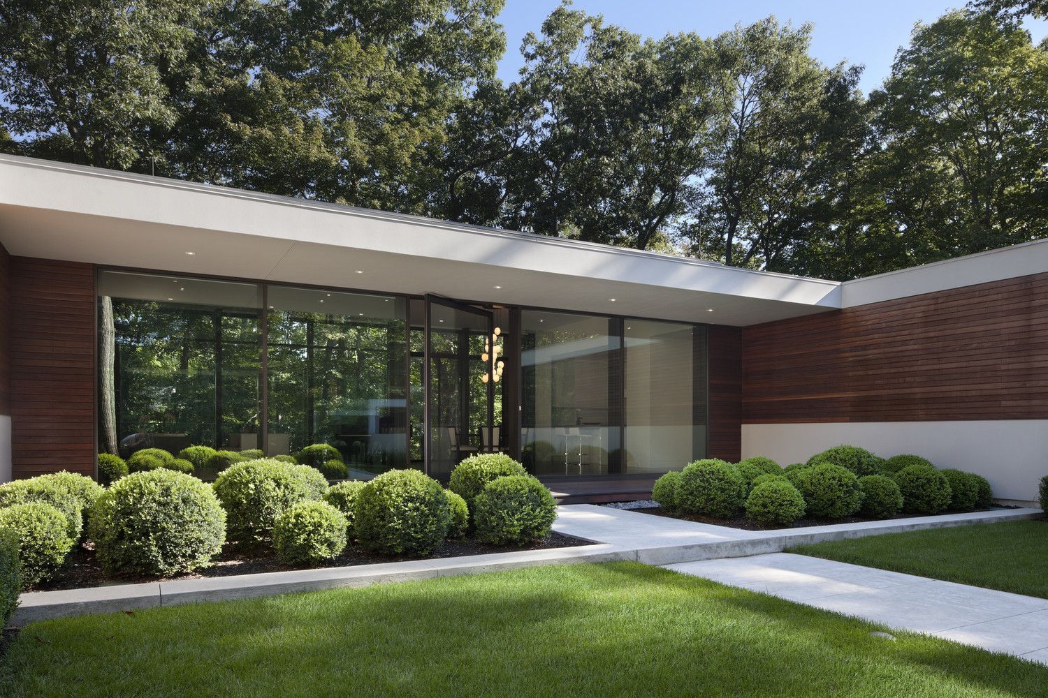 Landscaping of the building